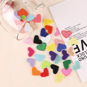 10PCS Embroidered Cartoon Love Iron On Patch