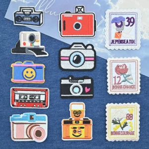 Retro Creative Cartoon Camera Patch