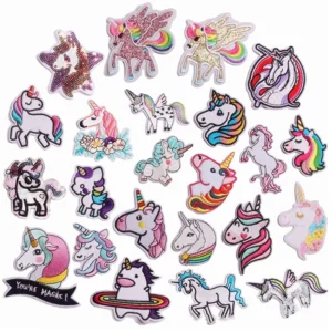 Cute Pegasus Unicorn Patch Embroidered Badges