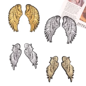 1 Pairs Golden Wing Patches