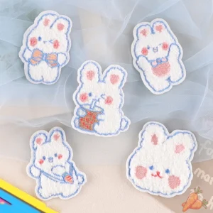 Cartoon Rabbit Plush Patch