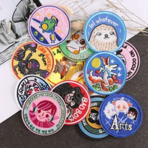Embroidered Round Badges Patches